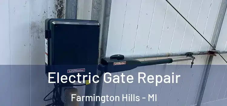 Electric Gate Repair Farmington Hills - MI