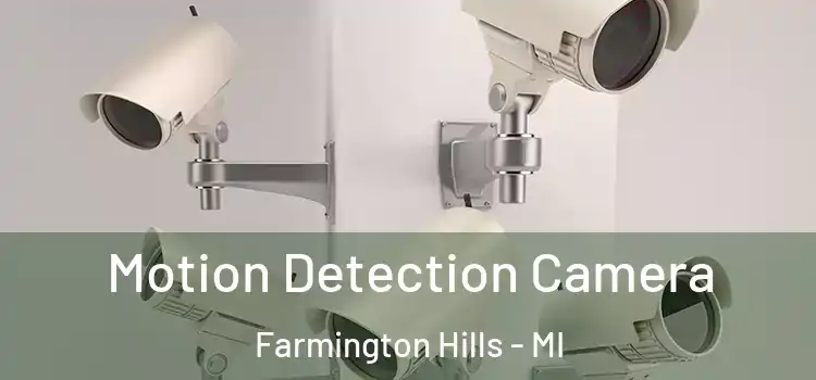  Motion Detection Camera Farmington Hills - MI