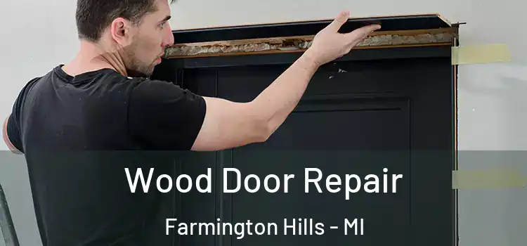 Wood Door Repair Farmington Hills - MI